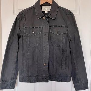 Converse Metal Studded Black Jacket